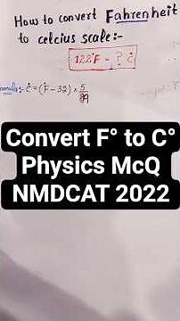 How to Convert Fahrenheit to Celsius|°F to °C Conversion Made Easy | Temperature Formula|shorts