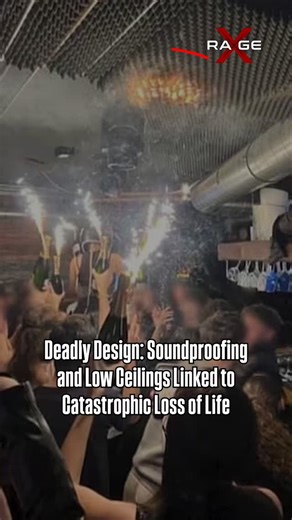 RAGE X Intelligence on Instagram: "🇨🇭 | Disaster Investigation | Switzerland @rageintel | @rageglobal Deadly Design: Soundproofing and Low Ceilings Linked to Catastrophic Loss of Life Investigators probing the tragedy at Le Constellation bar are now zeroing in on the venue’s interior design as a primary factor in the devastating casualty count. Emerging reports suggest that the bar’s extensive acoustic soundproofing materials, combined with its notably low ceilings, may have created a lethal “