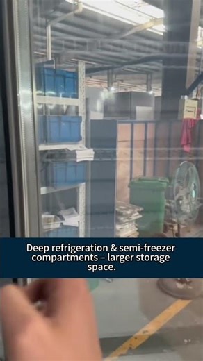 Snow Village 2.2m Multifunctional Display Cabinet – Built for Busy Stores