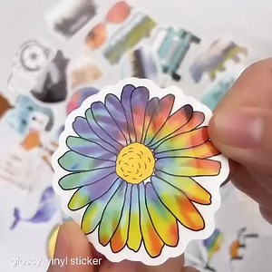 100Pcs Cute Animal Stickers Vinyl  Cartoon  Stickers for Laptop Skateboard Water Bottles Computer Phone Sticker for  Kids