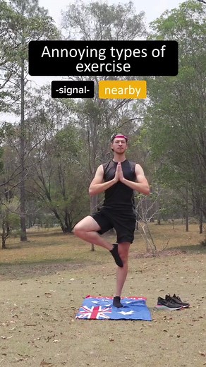 a Magpie swooped me. Just #australia things #signalfound #cycle #yoga #run #okboomer