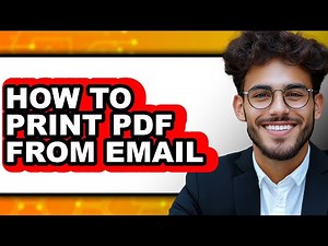 How to Print Pdf from Email - Step by Step
