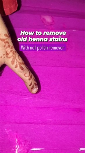 Effective Tips for Removing Stubborn Henna Stains