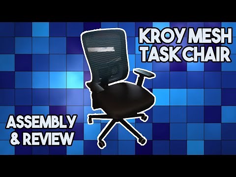 ASSEMBLING THE UNION & SCALE FLEXFIT - KROY MESH TASK CHAIR, BLUE | REVIEW