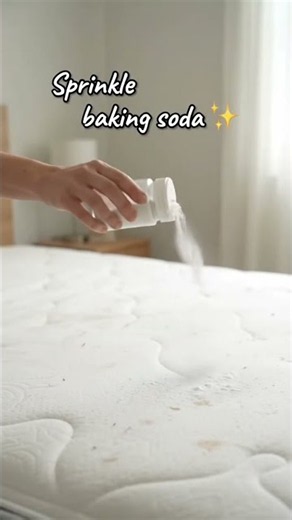 How to Clean Your Mattress Without Washing It! 🛏️✨ #Shorts #viral #home