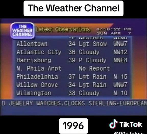 The Weather Channel was a vibe 🎷 #theweatherchannel #90stv #memories #90svintage #90sstyle #90skid #90svibes #90sbaby #90sthrowback #90sfashion #90smovies #90sparty #90stv #90saesthetic #90smusic #90stoys #90sera #nostalgia #nostalgic #90snostalgia #90snostalgic #90skids #90skidsmemories #childhood #childhoodmemories