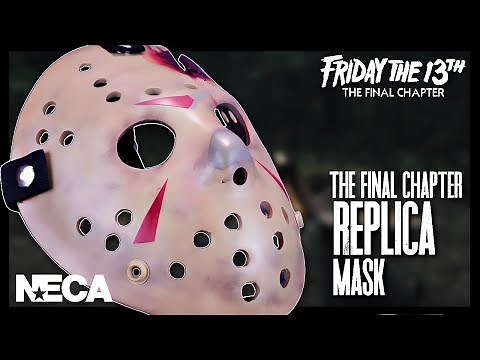 NECA Friday the 13th Part 4 Jason Voorhees Mask Replica ‪@TheReviewSpot‬