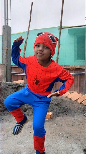 spidey dancing for monica#watch till the end#trending#coolie#youtube shorts#dance...