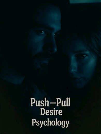 “The Push–Pull Psychology Trick That Creates Desire” People don’t fall for what’s always available… They fall for what feels uncertain. This is the psychology behind the push–pull dynamic — and why it makes someone desire you more. Follow The Mind Architect for deeper human behavior insights. #PushPullPsychology #HumanBehavior #AttractionPsychology #MindArchitect #PsychologyFacts