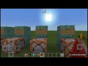 How to change weather and time MCPE