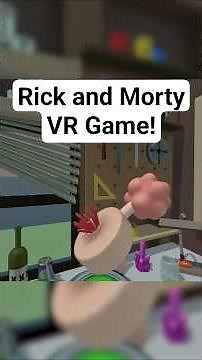 Rick and Morty VR Game! #rickandmorty #vr #gaming #virtualreality #metaquest #quest2 #quest3