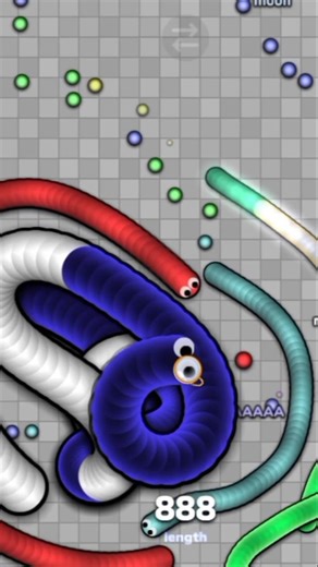 Troll Moment 🐍 #slitherio #games #gaming