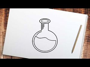 How to draw a potion | Easy drawing