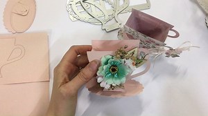2.9K views · 67 reactions | Tracey demonstrates how to make an adorable paper tea cup from the October Rose Avenue Creative Kit. These teas cups are perfect for High Tea, parties or just the sweetest gift for someone special. The 3D Tea Cup dies is $29.00 available on our website https://www.uniquelycreative.com.au/october-creative-kit17 | Uniquely Creative - Creative Kit Club | Facebook