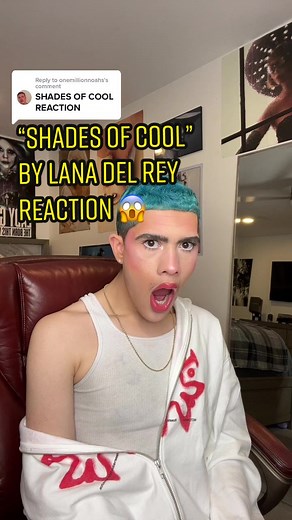 Replying to @onemillionnoahs WTF 😱 #lanadelrey #mood #reaction #ultraviolence #music #album #viral #foryou #fyp #series #fypシ #wow #shook #reactionvids #shock #shadesofcool #lanadelreystans 🖤