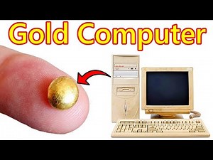 How to Recover Gold from computer IC Chips - The Fastest & Simplest Way!