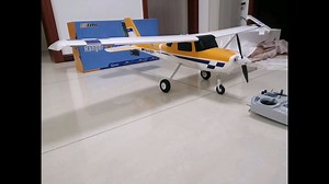 fms守护者塞斯纳172航模首飞成功