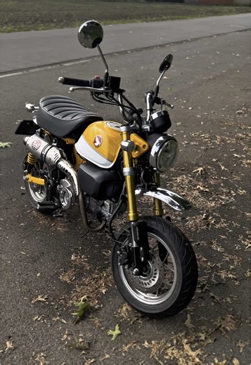 Honda Monkey 125cc Custom Yoshimura Exhaust Upgrade