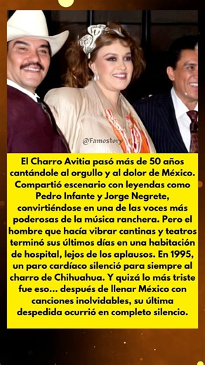 LA TRISTE DESPEDIDA DEL CHARRO AVITIA 😢
