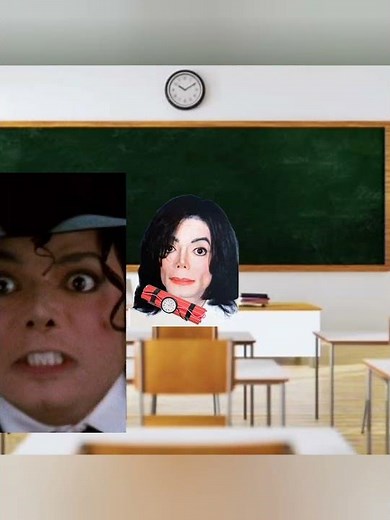 Michael Jackson school meme