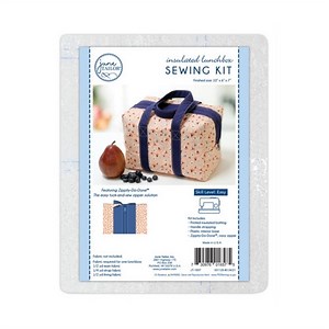 June Tailor Insulated Lunchbox Tote - Zippity-Do-Done™ Black