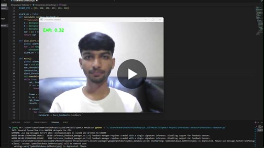 #safetyfirst #techforgood #mediapipe #opencv #innovation | Tarun Gorani