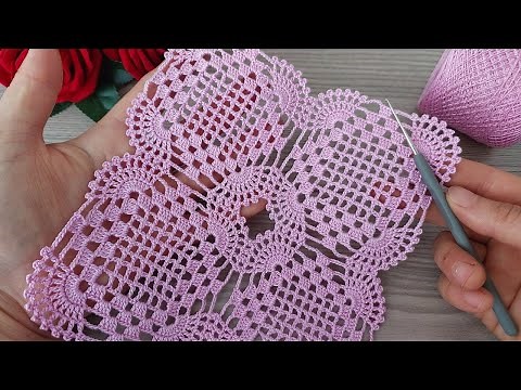 🌸 Stunning Elegant Lace Flower Crochet Pattern | Beginner-Friendly Coaster Tutorial