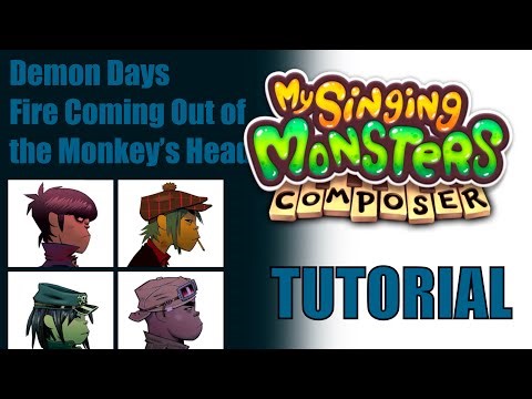 Fire Coming Out of the Monkey’s Head-MSMComposer tutorial (Gorillaz)