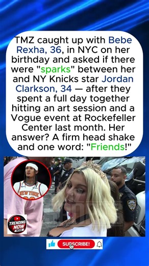 Bebe Rexha Shuts Down Jordan Clarkson Dating Rumors — "Just Friends!"