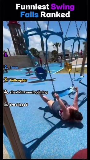 Funniest Swing Fails Ranked😂😭