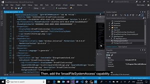 With the UWP app Broad Filesystem your app can freely access any file or folder. Need help getting started? Check out this video. 👇 | Windows Developer