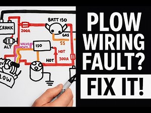 Find Your Plow Fault FAST – How Western Plow Wiring Really Works #westernplow #snowplow
