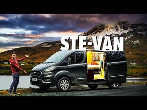 VAN TOUR, Super Simple DIY Campervan Conversion - 2018 Ford Transit Custom