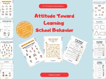 Classroom Behaviour Worksheets | Following Rules & Listening Skills