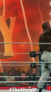 The Almighty Bobby Lashley celebrates! #wwe #bobbylashley