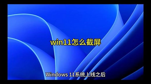 win11怎么截屏？