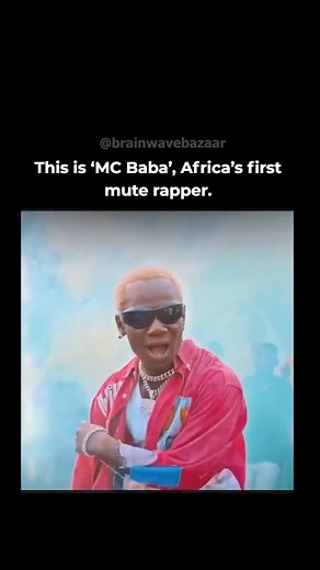 Brainwave Bazaar | MC Baba, Africa’s first mute rapper, is making waves with his unique style known as “deaf hop.” Hailing from the Democratic Republic of... | Instagram