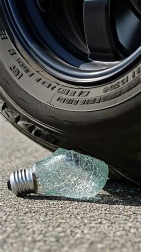 Glass light bulb crash #shorts