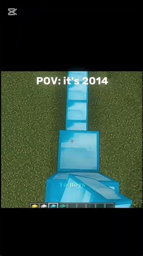 Nostalgia minecraft 2014 #all #minecraft #shorts