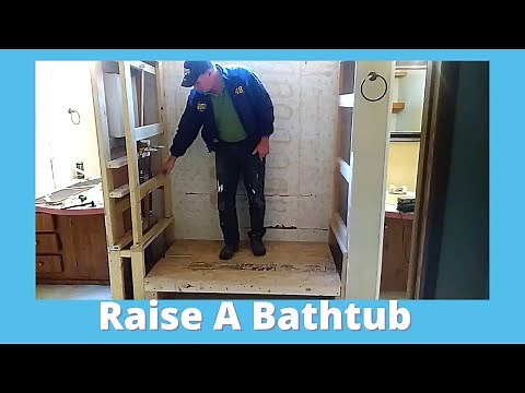 Building Platform To Raise A Bathtub