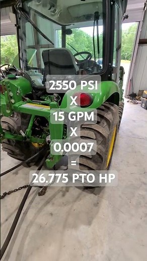 John Deere 3039R Power - Air Conditioner vs no Air Conditioner