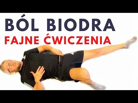HIP EXERCISES - good for hip pain, warm-up, slight strengthening - Dr. Marcin Wytrążek, MD