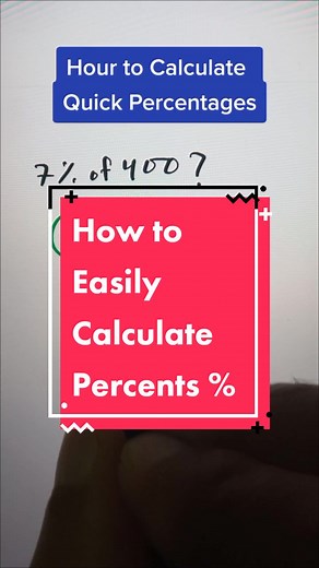 Quick Percentage Calculation Method Explained