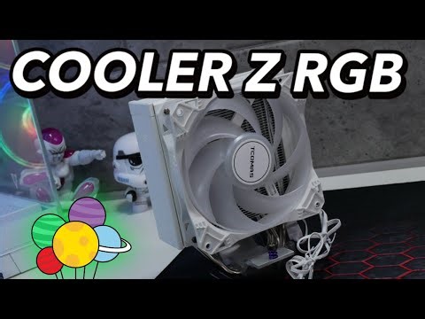 Efficient air cooling with RGB effects - Tcomas SJ-R400 (test and assembly instructions)
