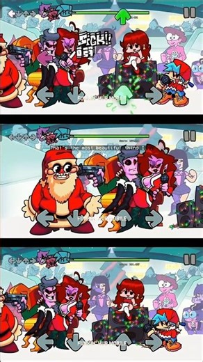 Daddy Dearest Vs Santa - FNF Animation - Friday Night Funkin' Mobile Game