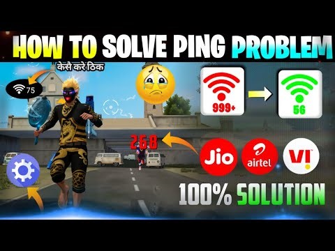 Free Fire 999+ Problem | Free Fire Network Problem | Free Fire Ping Problem