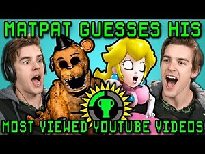 MatPat Reacts To MatPat/Game Theory Top 10 Most Viewed YouTube Videos