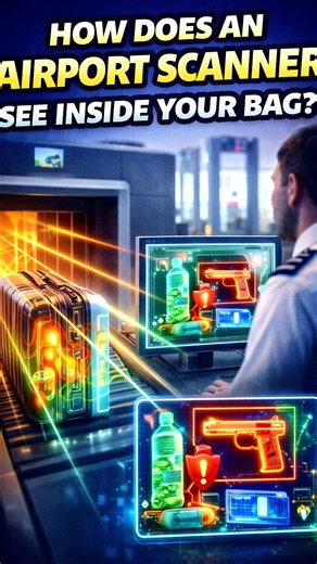 How Airport Bag Scanners Work | The Science Behind X-Ray Security.