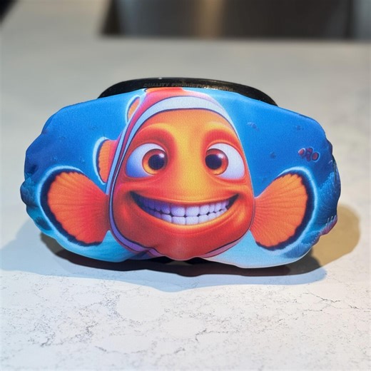 Clown Fish SCUBA Mask Cover: Up-cycled Fabric Dive Mask Protector - Etsy