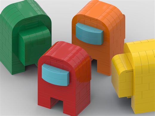 LEGO MOC-164119 Among Us (Gear > Video Games and Accessories 2023)